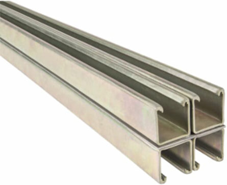 CHNL BK-BK 12GA 20FT PG STL