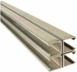 CHNL BK-BK 12GA 20FT PG STL