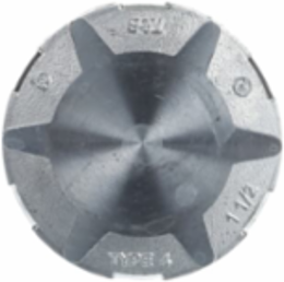 ZINC BULLET HUB CAPOFF 11/2