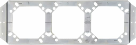 5 Inch Square Horizontal Support Bracket, Pre-Galvanized Steel