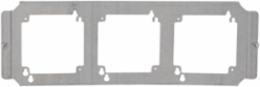 Horizontal Bracket 16 Inch Wide with Steel Construction for 4 Inch and 4-11/16 Inch Boxes