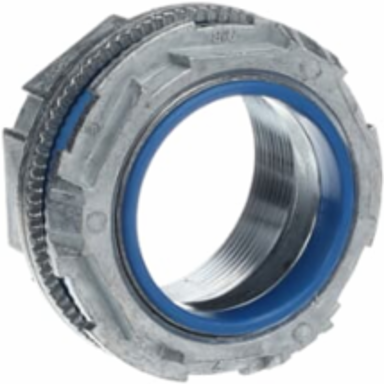 2 Inch Zinc Hub Connector with Thermoplastic Insulating Throat, UL E23018 Rated