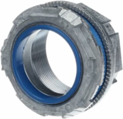 2 Inch Zinc Hub Connector with Thermoplastic Insulating Throat, UL E23018 Rated