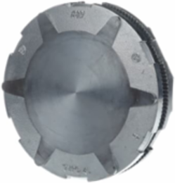 ZINC BULLET HUB CAPOFF 3 INCH