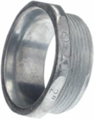 2 Inch Chase Nipple, Zinc Die Cast for Rigid/IMC Conduit
