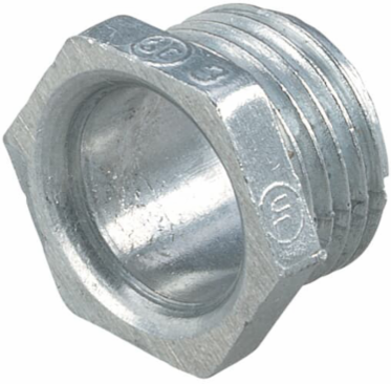 2-1/2 Inch Chase Nipple, Zinc Die Cast for Rigid/IMC Conduit