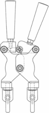Exothermic Welding Handle Clamp for Price Key 7 Molds