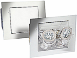 Remote Lighting Fixture, 12V DC, 2 MR16 LED Lamps, 5W Each, 606mm Height