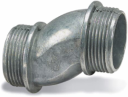 3/4 Inch Offset Die Cast Zinc Rigid/IMC Conduit Nipple, 2.62 Inch Length