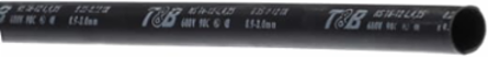HVYWALL HTSHK 3:1 BLK 16-12AWG 48IN