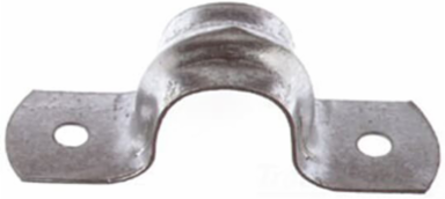 1-1/2 Inch Two Hole Stainless Steel Pipe Strap for Rigid/IMC Conduit