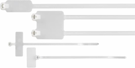 Nylon Identification Tag 120lb 2 Inch with Temperature Range -40 to 185 F