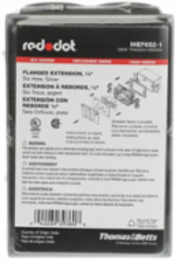 Flanged Extension Adapter, 1-7/8 Inch Deep, 1/2 Inch Hub Size, 6 Outlets