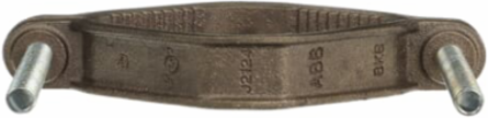 Cast Bronze Ground Clamp Water Pipe 2-1/2 to 4 Inch, UL E3060 Certified