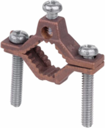 Cast Bronze Ground Clamp Water Pipe 2-1/2 to 4 Inch, UL E3060 Certified