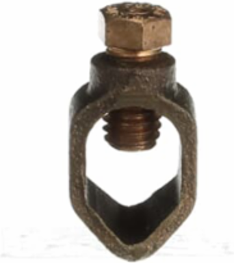Ground Rod Clamp 5/8 Inch, Copper, UL Listed