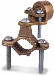 Cast Bronze Ground Clamp for 3/4 Inch Conduit, Wire Range 10 - 2/0