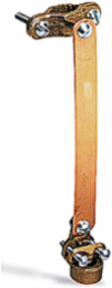 Ground Clamp 10-3/0 AWG, 1/2-1 Inch Water Pipe, Cast Bronze Material
