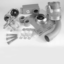 MAST KIT 200A C/W PVC ACCESS QC-ON
