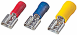 Vinyl Insulated Female Disconnect, 22-18 AWG, Red, Package of 1000