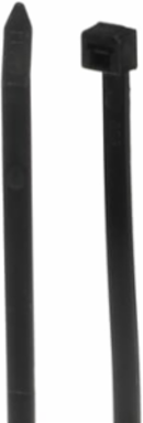 Heavy Duty Nylon Cable Tie 14 Inch 120 lb Tensile Strength, Black (100 Pack)
