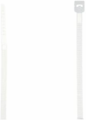 Natural Nylon Cable Tie 4.1 Inch Length, 18 lb Tensile Strength