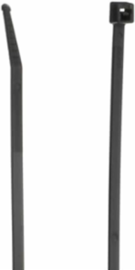 Nylon Cable Tie 30 lb 5 Inch Weather Resistant, Black, 147 mm Length, 1000 Pack