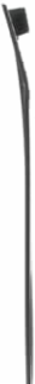 CABLE TIE 50LB 7IN UV BLK 1-PC DIST