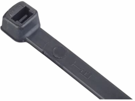 CABLE TIE 40LB 8IN UV BLK 1-PC BULK
