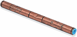 Copper Full-Tension Compression Splice 5-3/16 Inch Length, 6A Copperweld Copper