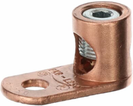 Copper Single Conductor Connector, 6 Str-250 kcmil, 1-61/64 Inch Length