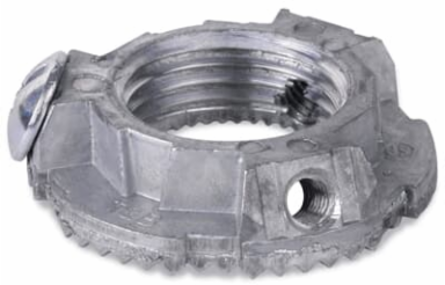 3 INCH ALUM.GROUND L NUT