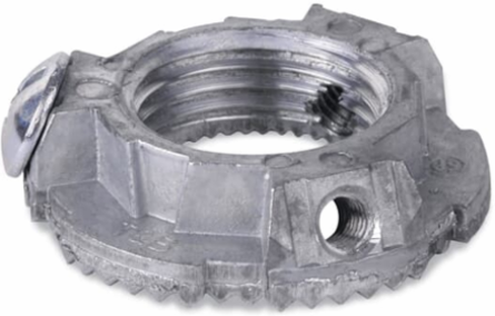 4 INCH GROUND L NUT