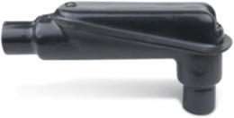 PVC CTD PULL ELBOW 90D 2IN GRY