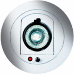 WP EM LED EXIT UNIV DBL BLACK/ALUM