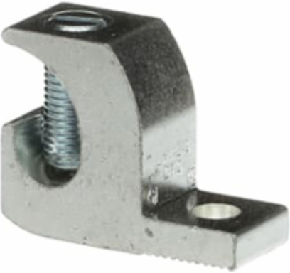 Aluminum Lay-In Lug for #14 to 1/0 AWG, Dual-Rated for Copper and Aluminum