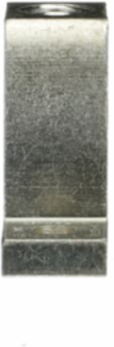 Lay-In Lug Connector, 6-250 AWG, Stud Size 0.33 Inch, Aluminum