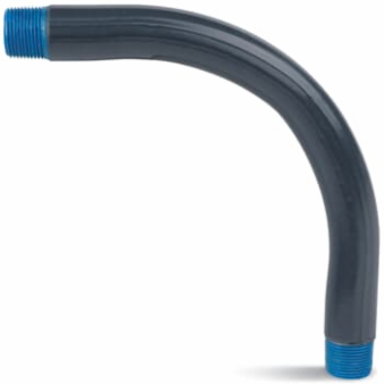 PVC CTD ELB 90D 2IN R24IN STL GRY