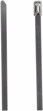 Stainless Steel Ball-Lock Cable Tie, 7.9 Inch Length, 200 lb Tensile Strength