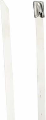 Stainless Steel Cable Tie 200mm (7.9 Inch), 450 lb Ball-Lock, UL Rated