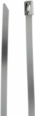 14.2 Inch Ball-Lock Stainless Steel Cable Tie, 450 lb Tensile Strength