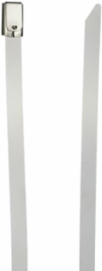 14.2 Inch Ball-Lock Stainless Steel Cable Tie, 450 lb Tensile Strength