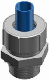 1 Inch Non-Metallic Liquidtight Bullet Connector, Thermoplastic, UL E23018, CSA