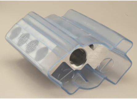 LOCK ON COVER PUNCHED 6 POS 350 W