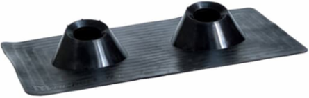 2 HOLES ALL NEOPRENE ROOF FLANGE