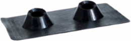 2 HOLES ALL NEOPRENE ROOF FLANGE
