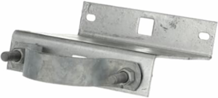 METER SPACER WITH PIPE STRAP