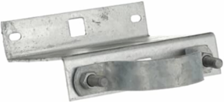 METER SPACER WITH PIPE STRAP