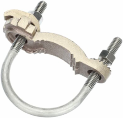 MAST GROUND CLAMP 8-1/0 AWG