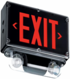 12V NEMA-4X COMBO SGL RD C/W 4W-LED
